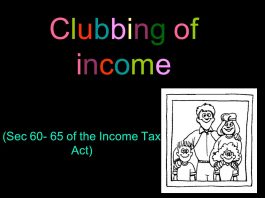 Clubbing of income