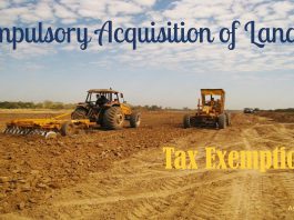 compulsory acquisition of Agricultural land