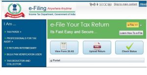 Procedure for electronic filing of appeal before CIT(Appeals)