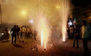 People Burst Crackers as GST ushered in. Guess how many of these people actually understood GST or are traders subject to GST?