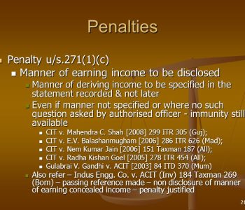 Bombay High Court Upholds Section 271(1)(c) Penalty for Deliberate Non-Disclosure