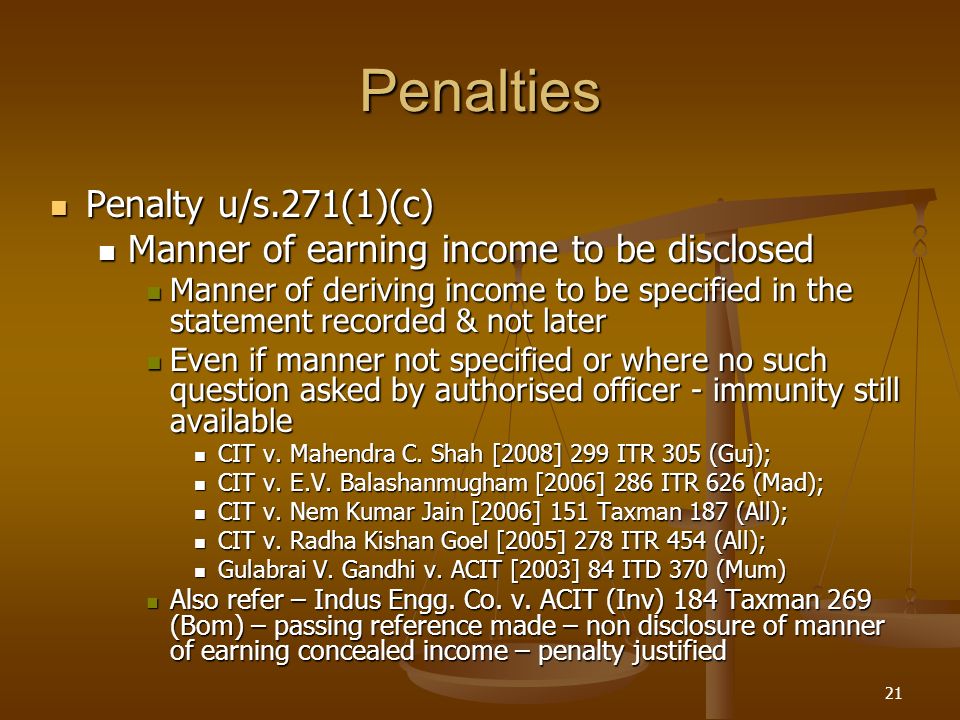 Bombay High Court Upholds Section 271(1)(c) Penalty for Deliberate Non-Disclosure